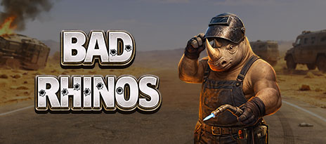   Bad Rhinos slot game cards
